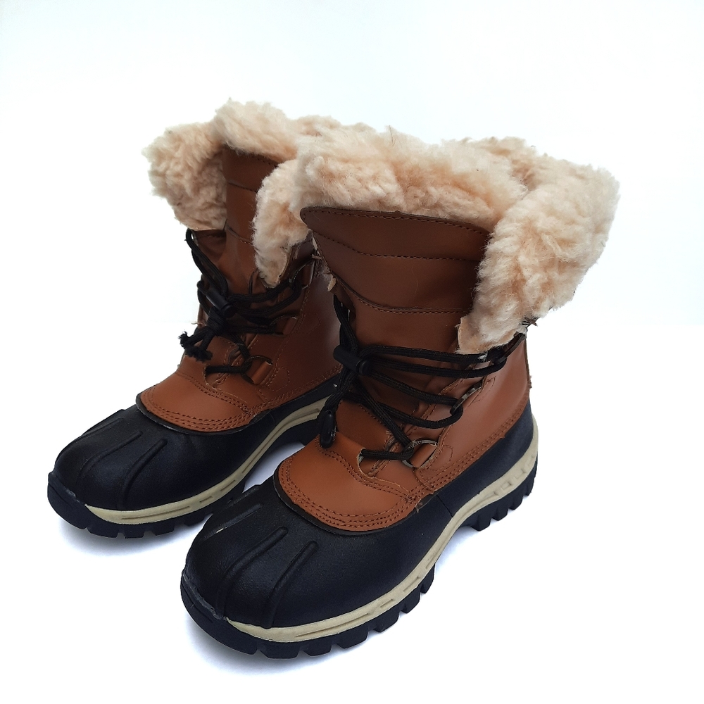 Kids BearPaw Kelly Waterproof Rain/Snow Duck Boot